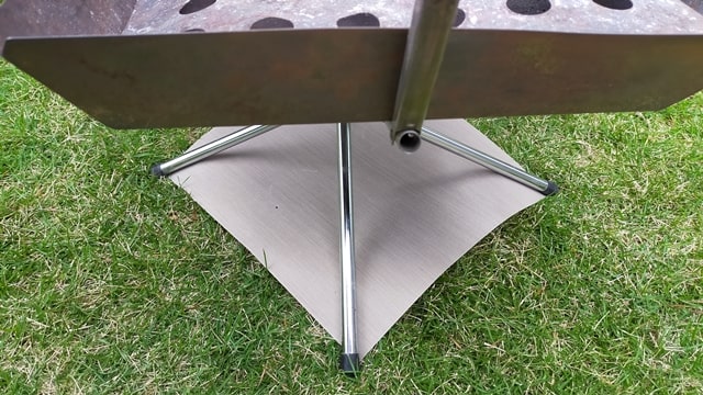 セリア焚き火シートレビュー