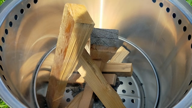 フレイムストーブ 着火